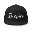 Inspire In Diamond Embroidery on 5 Panel Trucker Cap