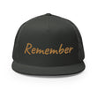 Remember In Celluloid Embroidery on 5 Panel Trucker Cap