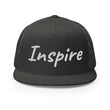 Inspire In Diamond Embroidery on 5 Panel Trucker Cap