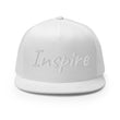 Inspire In Diamond Embroidery on 5 Panel Trucker Cap