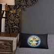 Vitruvian Earth on Basic Pillow