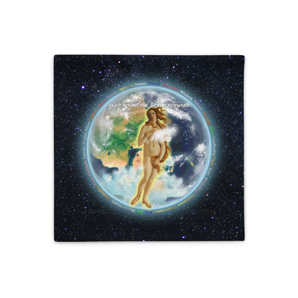 Venusian Earth on Basic Pillow Case