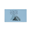 Dream Bigger Haiku With Mountains on Basic Pillow Case