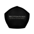 5813 Ventures Logo In Pearl on Bean Bag Chair Cover