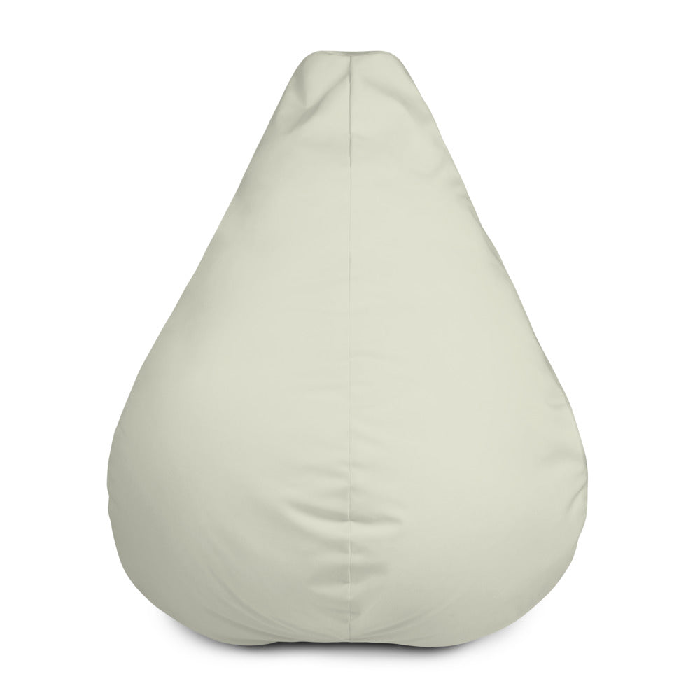 Future Is Bright Haiku With Mountain Sun on Bean Bag Chair Cover