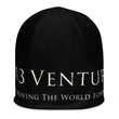 5813 Ventures Logo In Pearl on Original Beanie