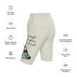 Future Is Bright Haiku With Mountain Sun on Biker Shorts