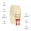 Descendants Need Ancestors Haiku With Pagoda on Biker Shorts