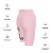 Baby Animals Keep Moving The World Forward In Pink on Biker Shorts