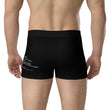 Binary Instructions To Keep Moving The World Forward With Vitruvian Earth In White on Men's Boxer Briefs