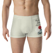 Future Is Bright Haiku With Mountain Sun on Men's Boxer Briefs