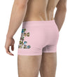 Baby Animals Keep Moving The World Forward In Pink on Men's Boxer Briefs