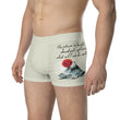 Future Is Bright Haiku With Mountain Sun on Men's Boxer Briefs