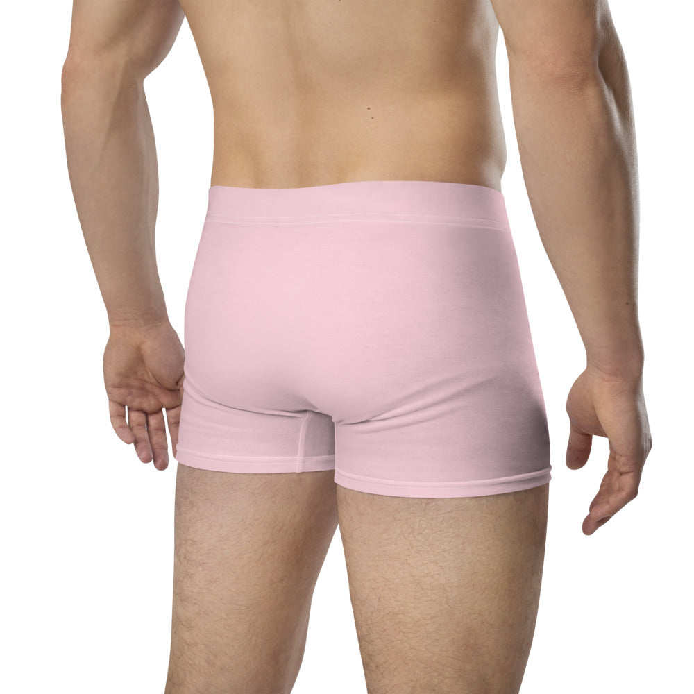 Baby Animals Keep Moving The World Forward In Pink on Men's Boxer Briefs