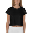 5813 Ventures Logo In Pearl on Women's Original Crop Top T-Shirt