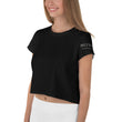 5813 Ventures Logo In Pearl on Women's Original Crop Top T-Shirt