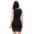 5813 Ventures Logo In Pearl on Women's Original Fitted Dress