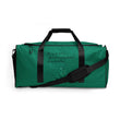 Always Better Haiku With Lilies on Duffel Bag