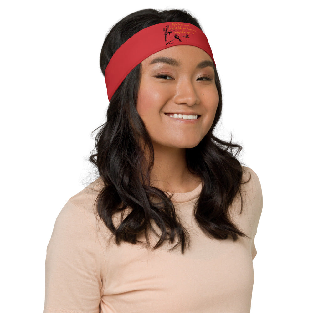 Life Is An Encore Haiku With Wren on Headband