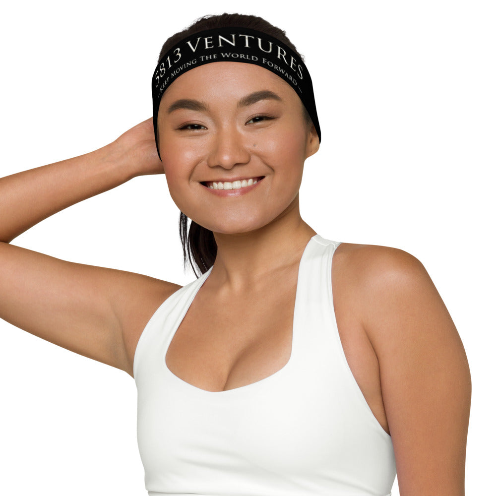 5813 Ventures Logo In Pearl on Headband