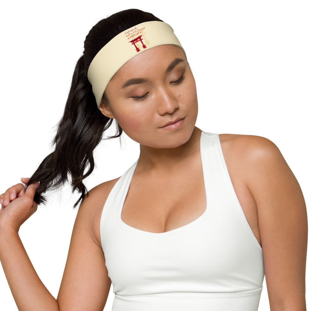 Descendants Need Ancestors Haiku With Pagoda on Headband