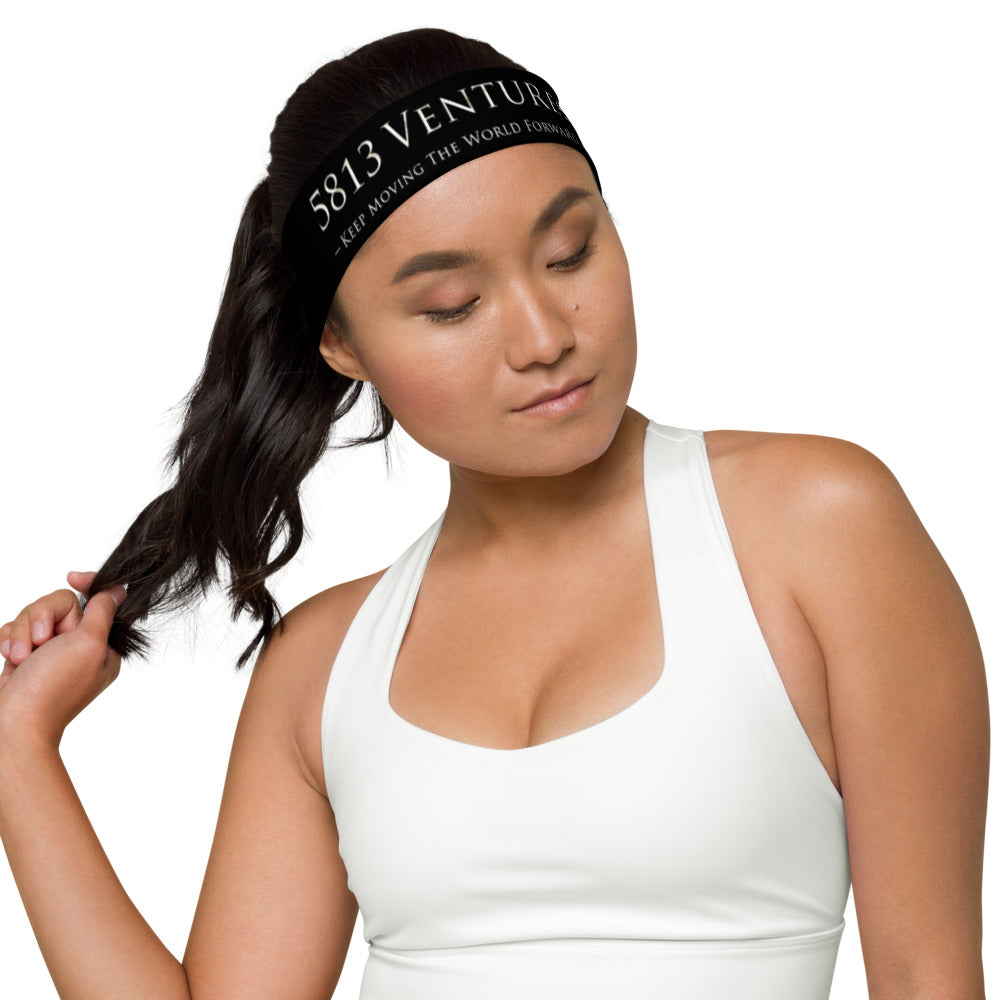 5813 Ventures Logo In Pearl on Headband