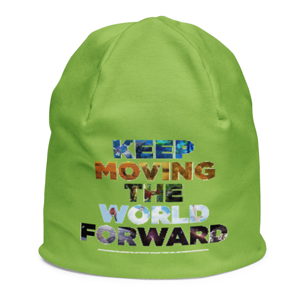 Environmental Causes Keep Moving The World Forward on Kids Original Beanie