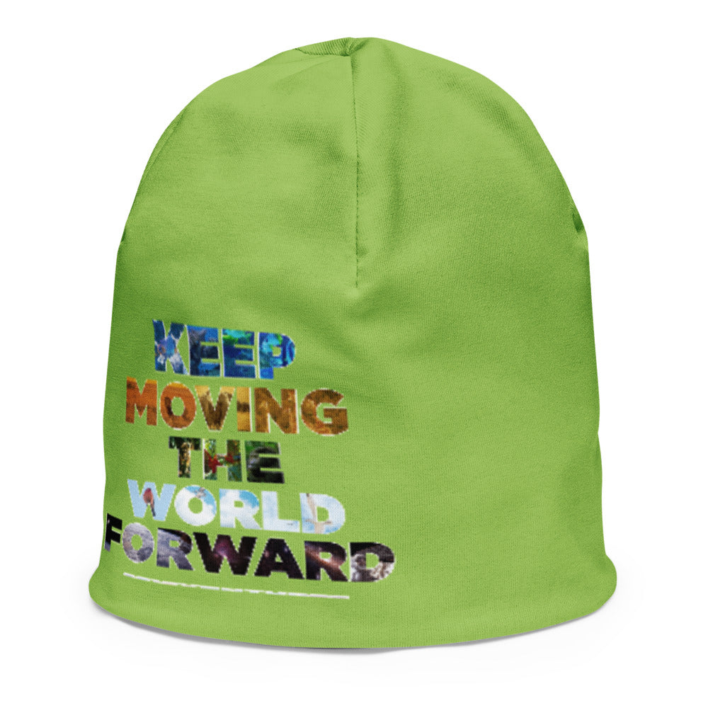 Environmental Causes Keep Moving The World Forward on Kids Original Beanie