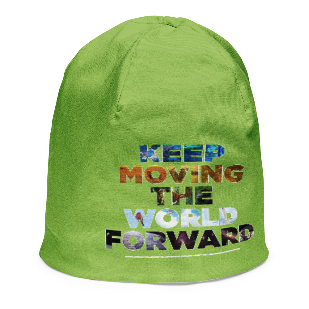 Environmental Causes Keep Moving The World Forward on Kids Original Beanie