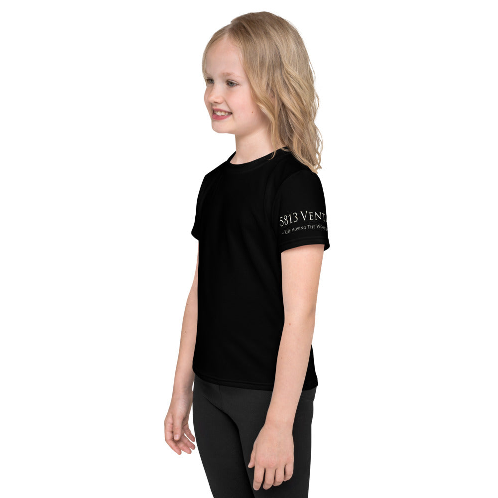 5813 Ventures Logo In Pearl on Kids Original T-Shirt