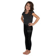 5813 Ventures Logo In Pearl on Kids Leggings