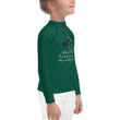 Always Win Now Haiku With Butterfly on Kids Rash Guard