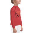 Life Is An Encore Haiku With Wren on Kids Rash Guard