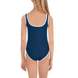 Believe To Win Haiku With Sun Tree on Kids One-Piece Swimsuit