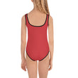 Life Is An Encore Haiku With Wren on Kids One-Piece Swimsuit