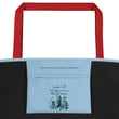 Remember Your Heritage Haiku With Trees on Beach Bag