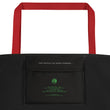 Binary Instructions To Keep Moving The World Forward With Venusian Earth In Green on Beach Bag