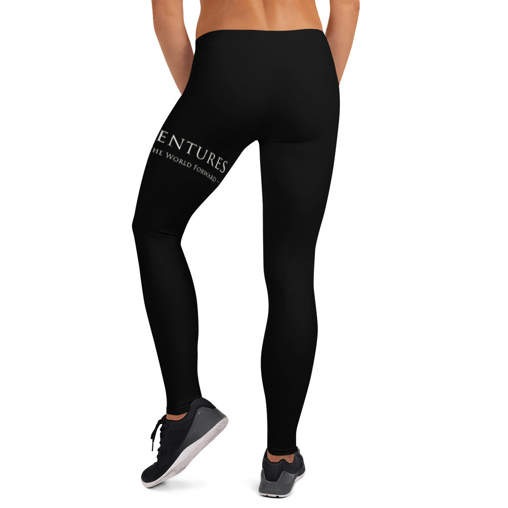 5813 Ventures Logo In Pearl on Women's Leggings