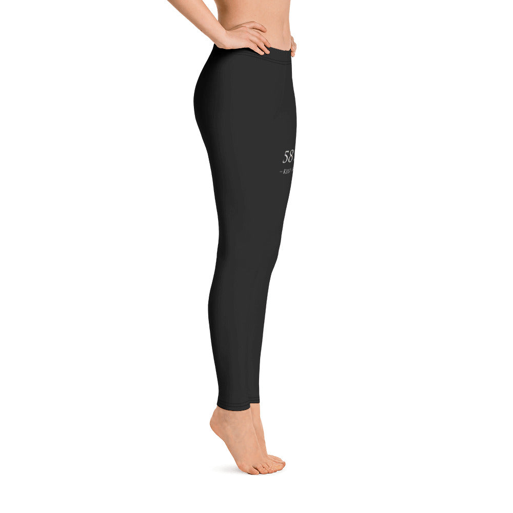 5813 Ventures Logo In Pearl on Women's Leggings