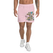 Baby Animals Keep Moving The World Forward In Pink on Men's Athletic Long Shorts