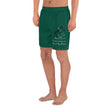 Always Win Now Haiku With Butterfly on Men's Athletic Long Shorts