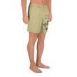 Matsuo Basho Haiku With Bonsai on Men's Athletic Long Shorts