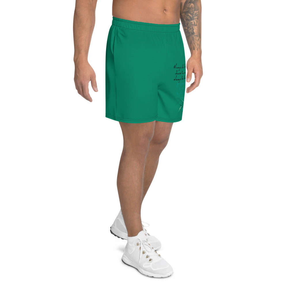 Always Better Haiku With Lilies on Men's Athletic Long Shorts