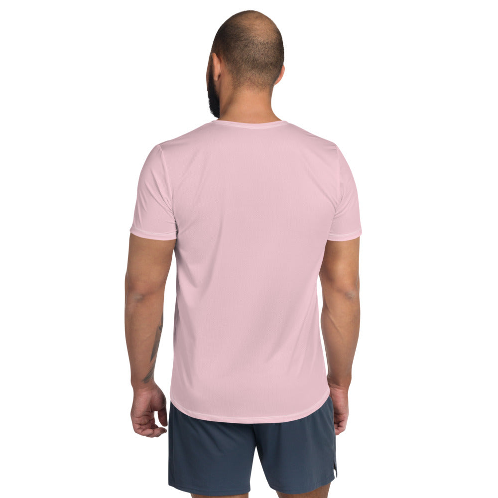 Baby Animals Keep Moving The World Forward In Pink on Men's Original Athletic T-Shirt