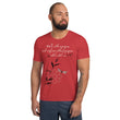 Walk With A Purpose Haiku With Dragonfly on Men's Original Athletic T-Shirt