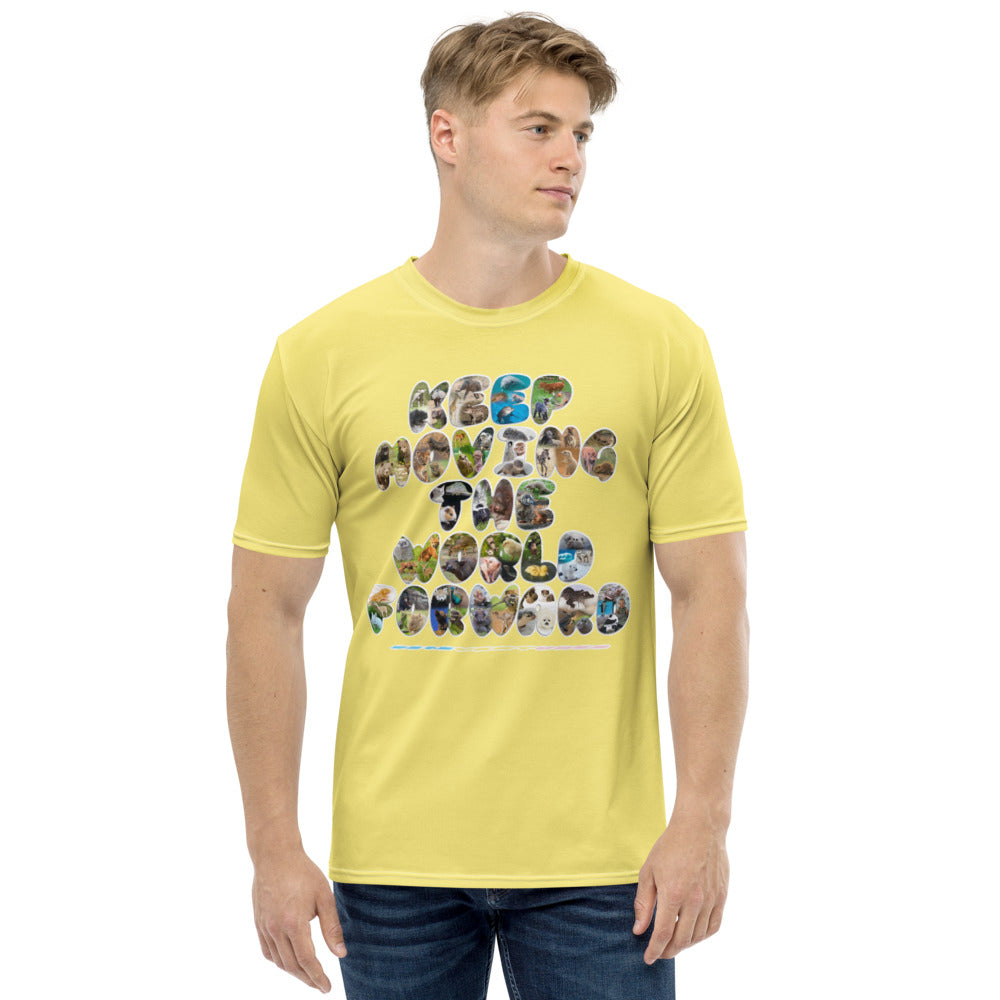 Baby Animals Keep Moving The World Forward on Men's Original T-Shirt