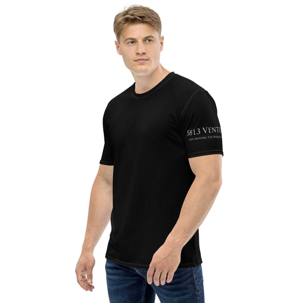 5813 Ventures Logo In Pearl on Men's Original T-Shirt