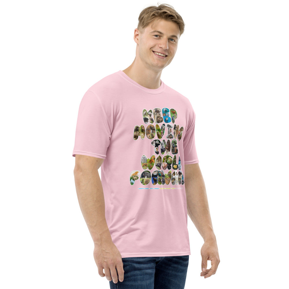 Baby Animals Keep Moving The World Forward In Pink on Men's Original T-Shirt