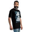 Word Clouds To Keep Moving The World Forward Through Black And Blue on Men's Original T-Shirt