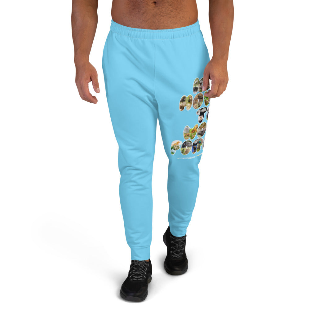 Baby Animals Keep Moving The World Forward In Blue on Men's Joggers